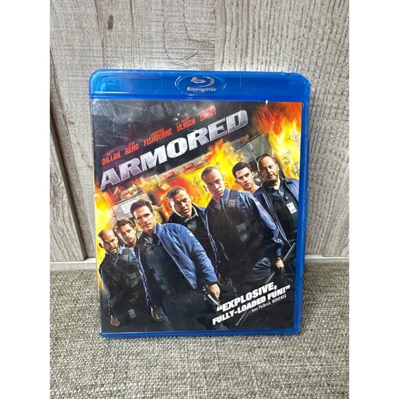 Sony Pictures Other - Armored Blu-Ray Action Movie Matt Dillon Jean Reno & Laurence Fishburne